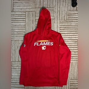 Calgary Flames NHL Fanatics Youth Boys Hoodie Size XL(18/20)
